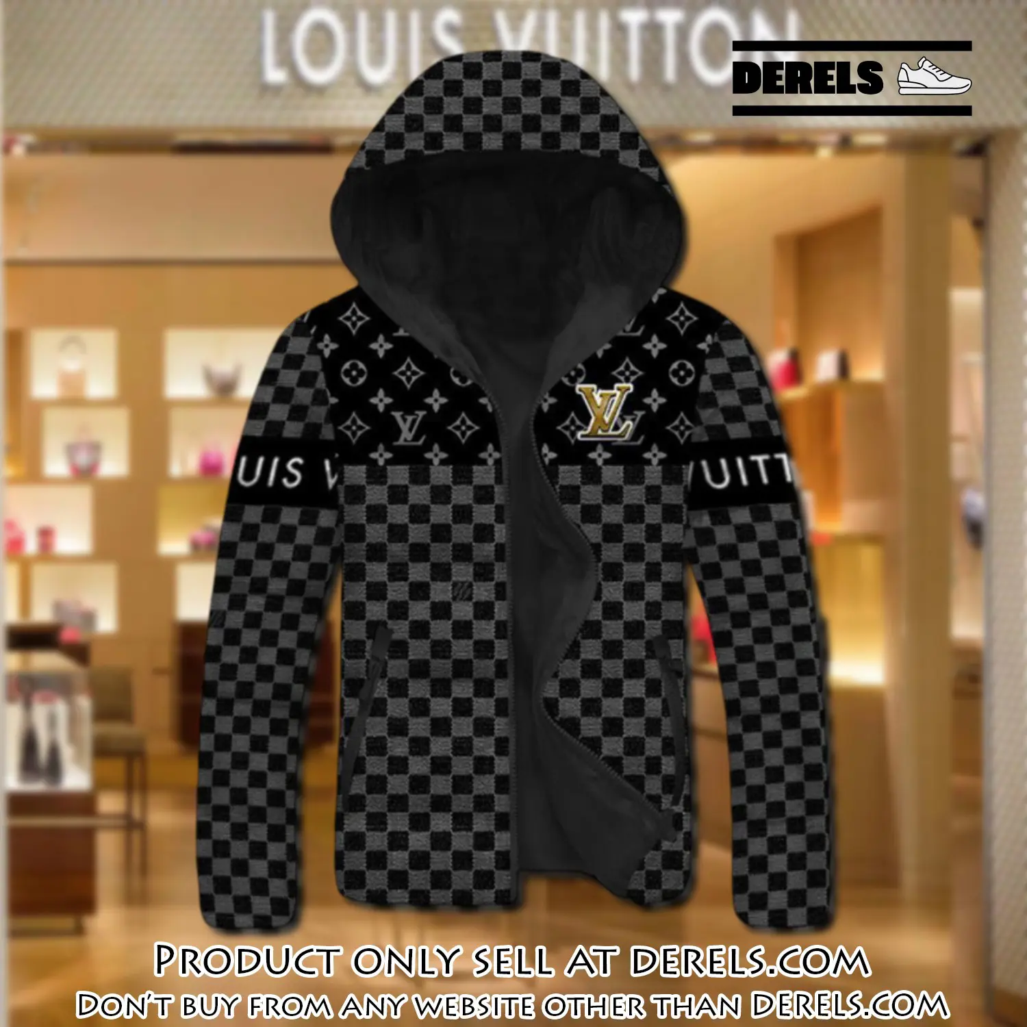 Louis vuitton downfilled coat ultralight down jacket outdoor jacket warm outwear dfj1016 dr2813338